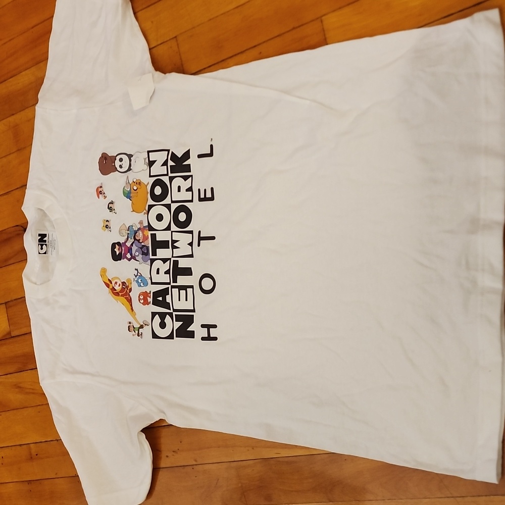White Cartoon Network Hotel T shirt
